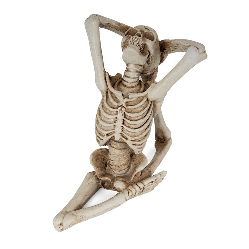 Yoga Skull Figure