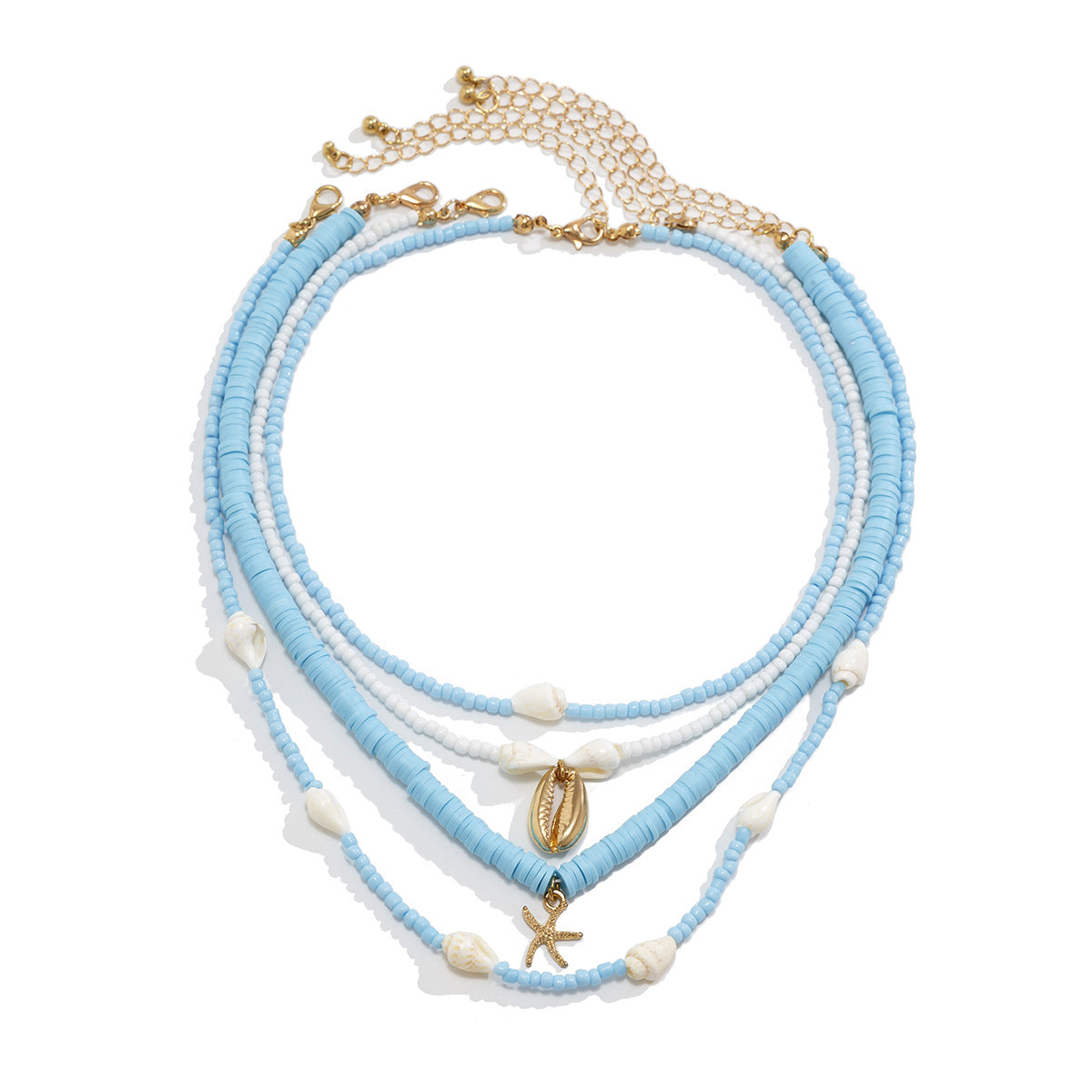 Shell Multi Layer Necklace