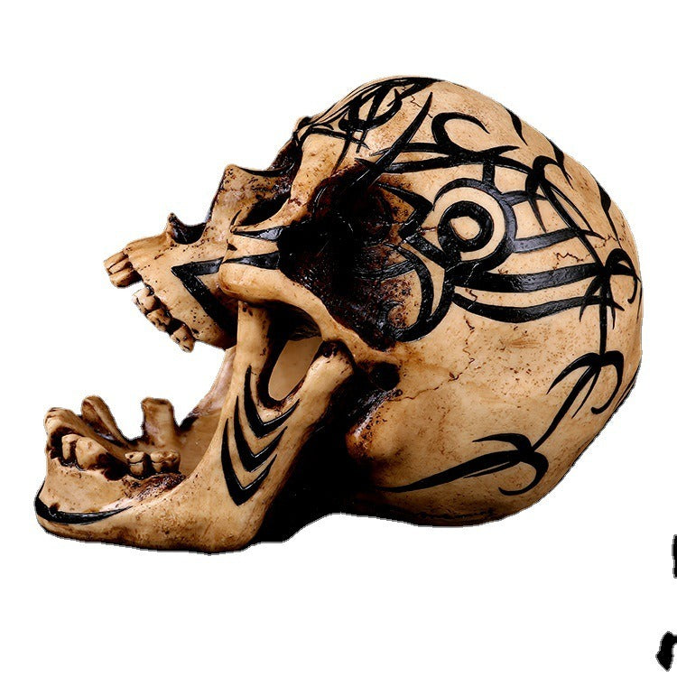Skeleton Skull Ornament