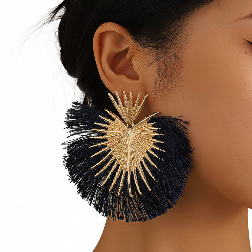 Temperament Heart Earrings