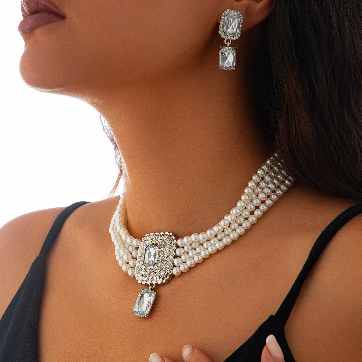 Pearln ecklace set