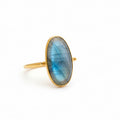 Gold Opal Ring For Women