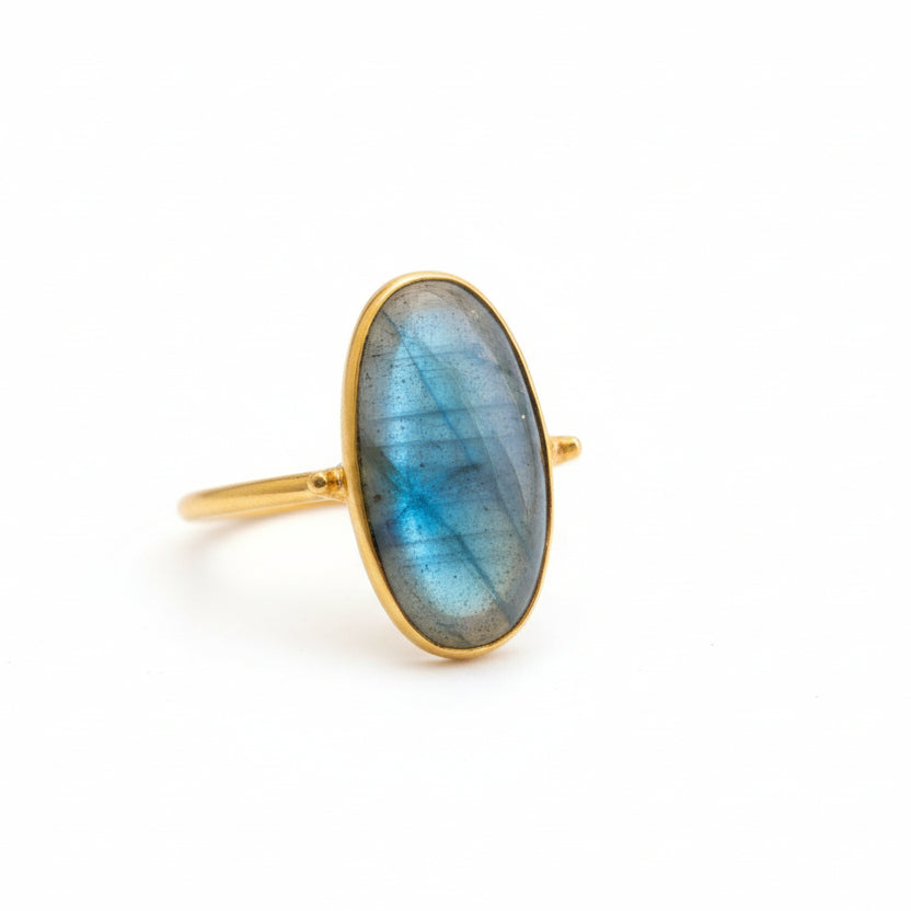 Gold Opal Ring For Women