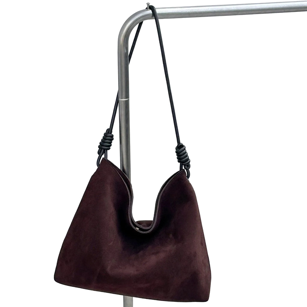 Suede Leather Large-Capacity Shoulder Bag
