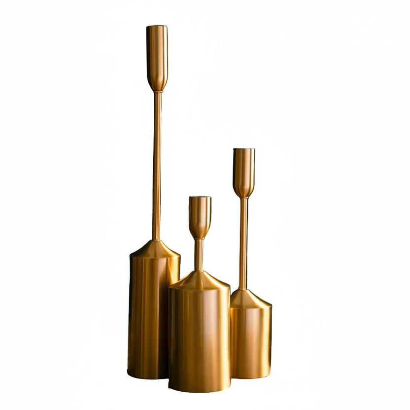 Metal Plating Candle Holder