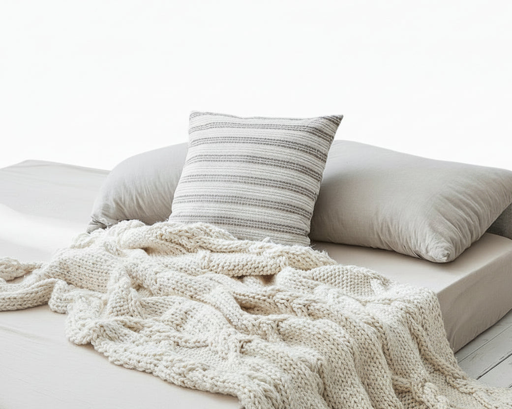 Handmade Knitting Soft Blanket