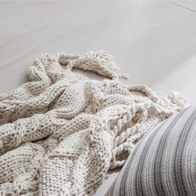 Handmade Knitting Soft Blanket