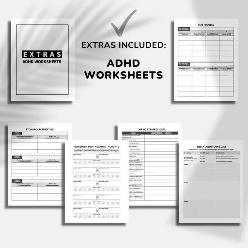 I'm Too Funny ADHD Planner