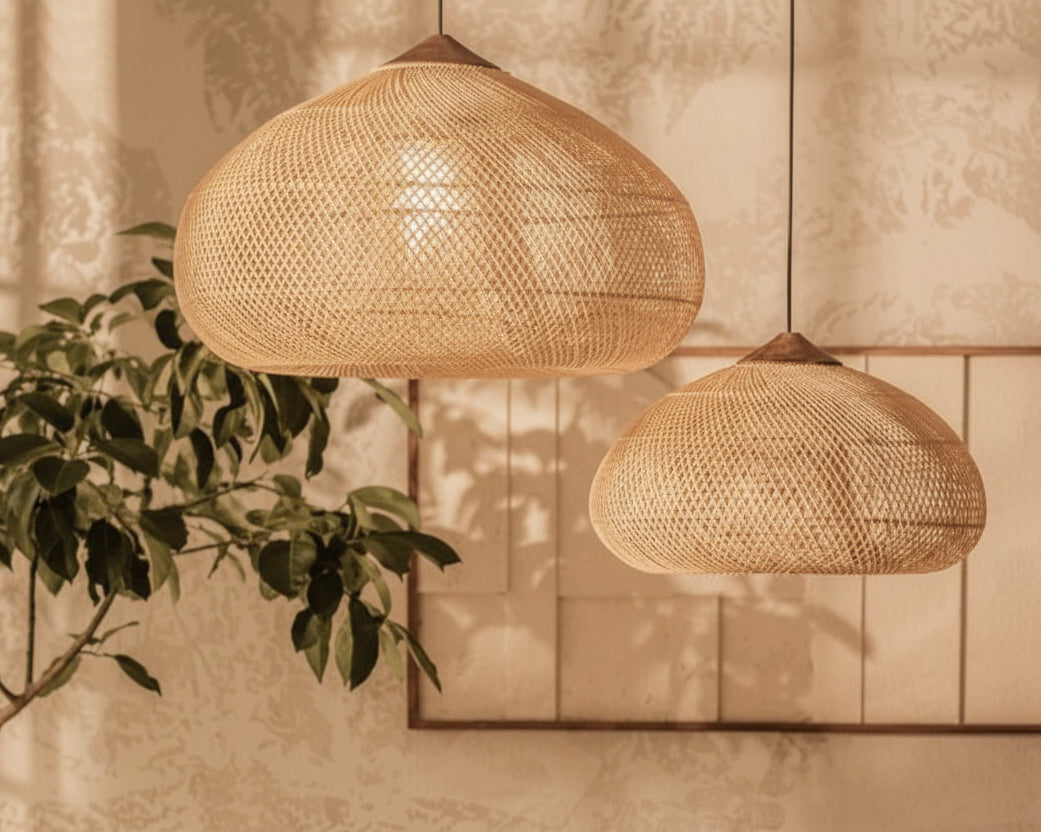 Rattan Ceiling Lamp