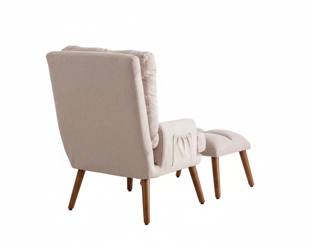 Lounge Chair With Footrest