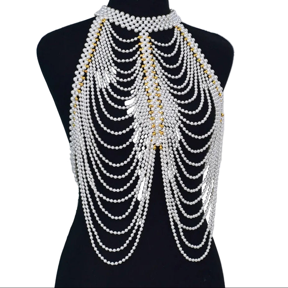 Pearl Shoulder Chain
