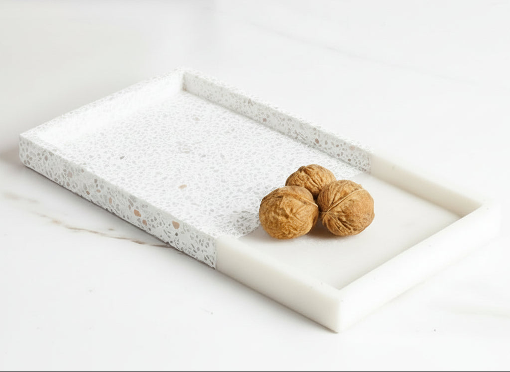 Resin Terrazzo Tray
