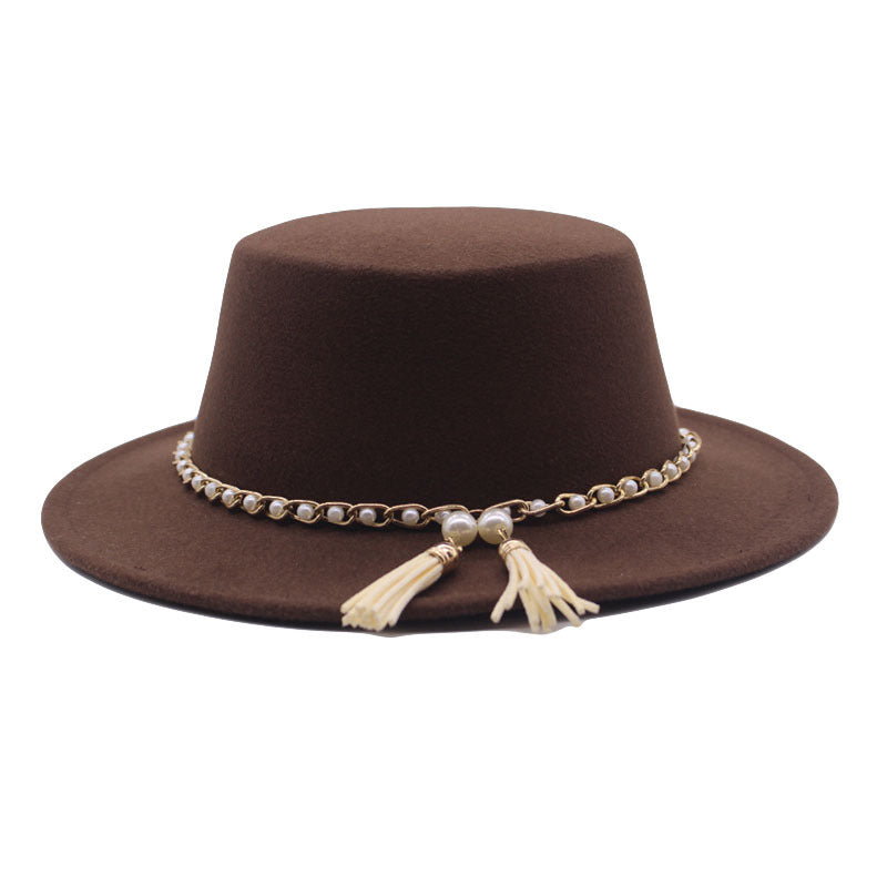 Flat Brim Hat