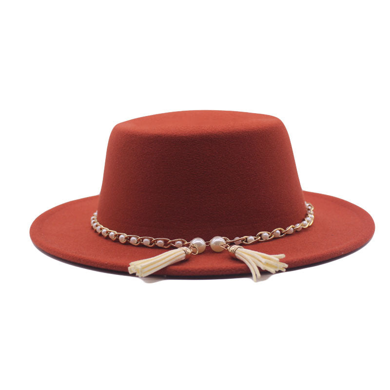 Flat Brim Hat