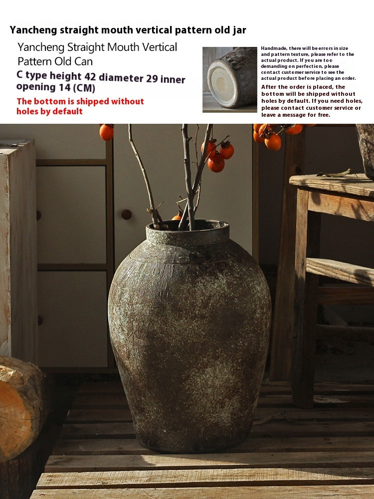 Handmade Coarse Pottery Vase