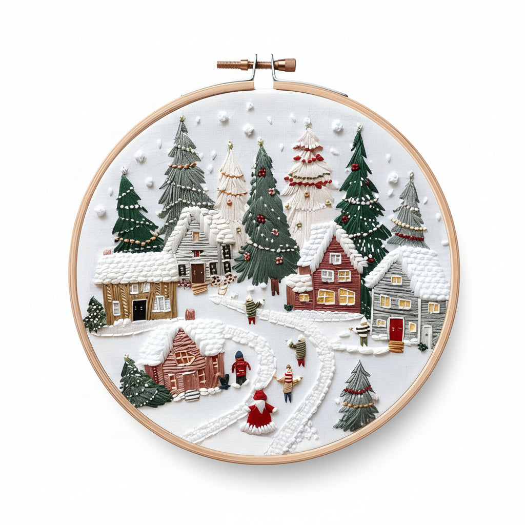 Christmas Embroidery KIT