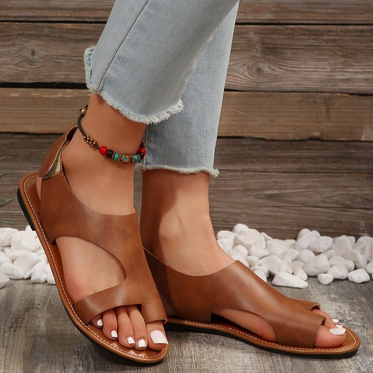 Flip-flops With A Flat Sole