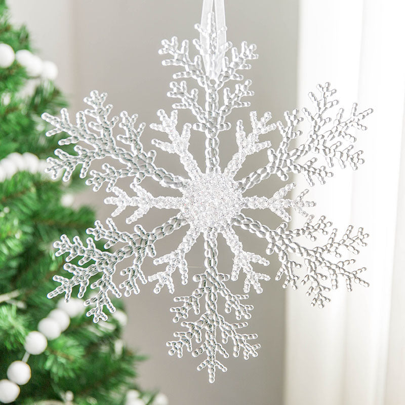 Transparent Acrylic Snowflake