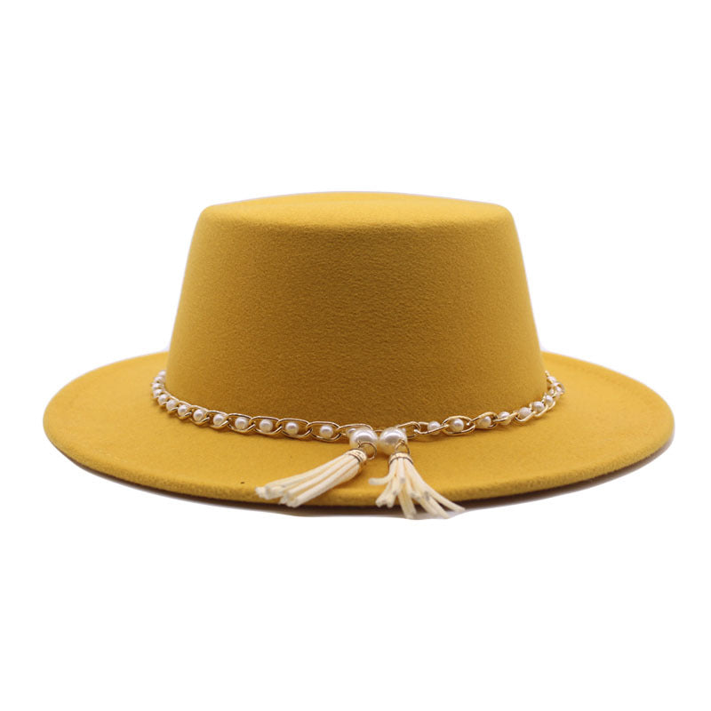 Flat Brim Hat