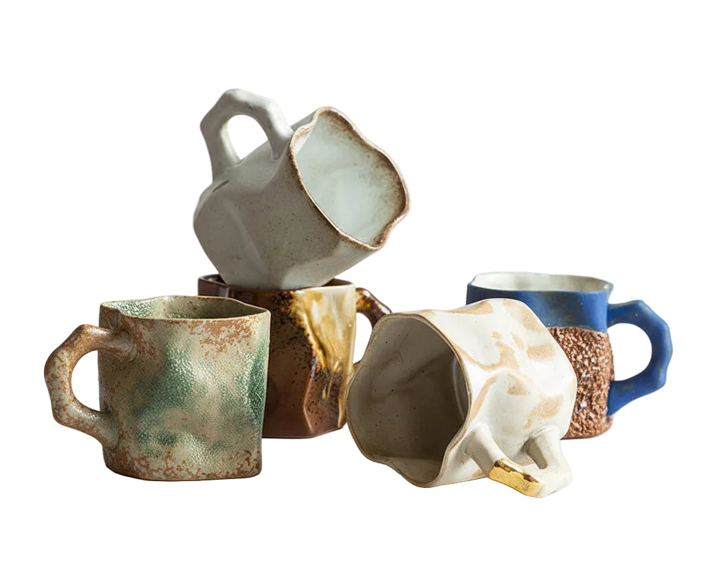 Rough Pottery Coffee Cup