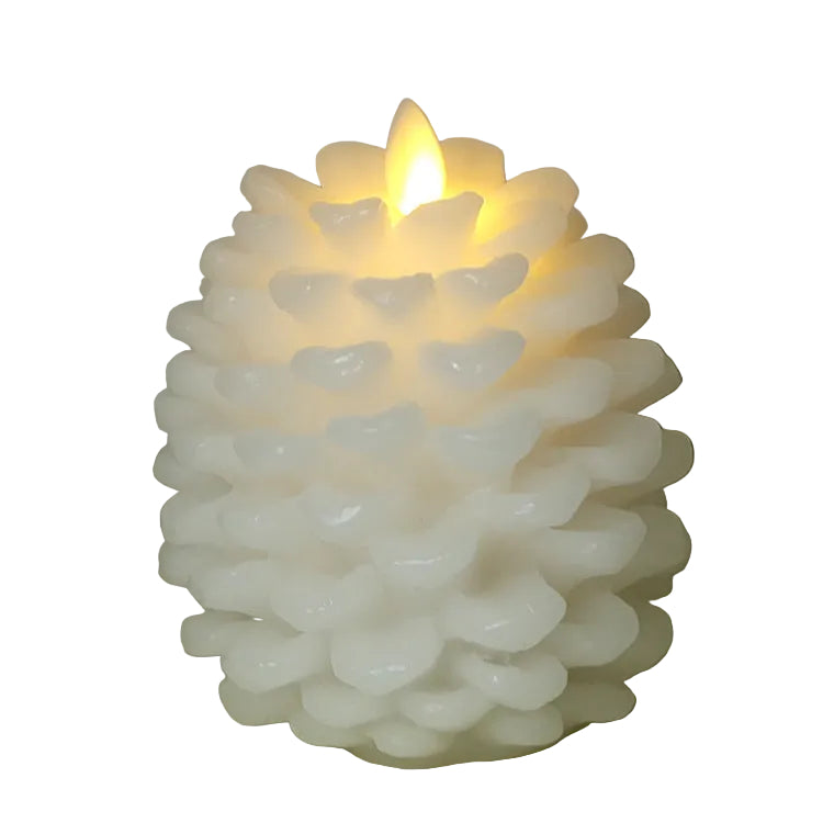 Pinecone Decoration Candle