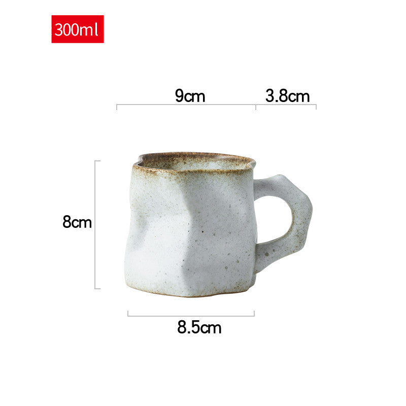 Rough Pottery Coffee Cup