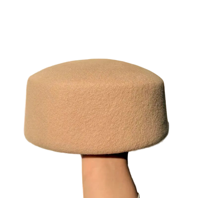 Beret Dark French-style Felt Hat