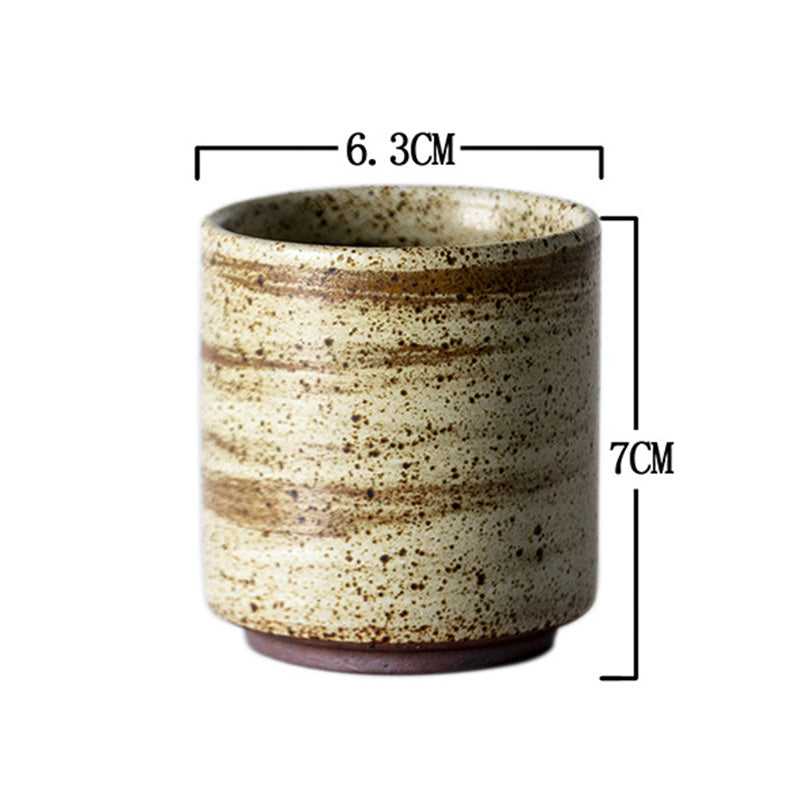 Retro Style Rough Pottery Tableware
