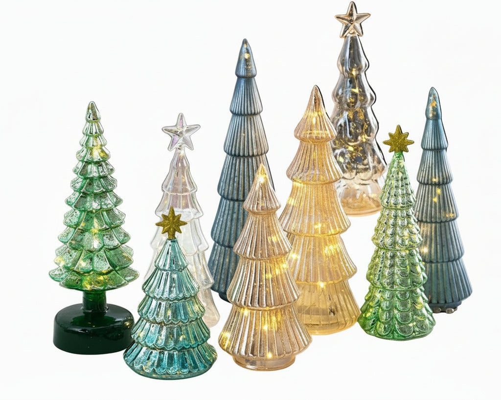 Crystal Glass Christmas Tree Ornament
