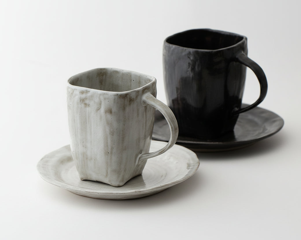 Handmade Rock Pottery Mug