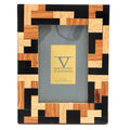 Black Resin With Sheesham & Mango Wood Photo Frame