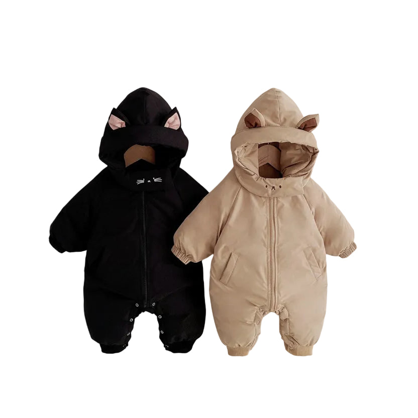 Baby Jumpsuit Baby Thick Winter Clothes