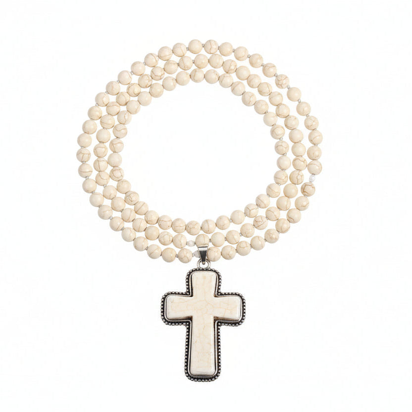 Turquoise Cross Pendant