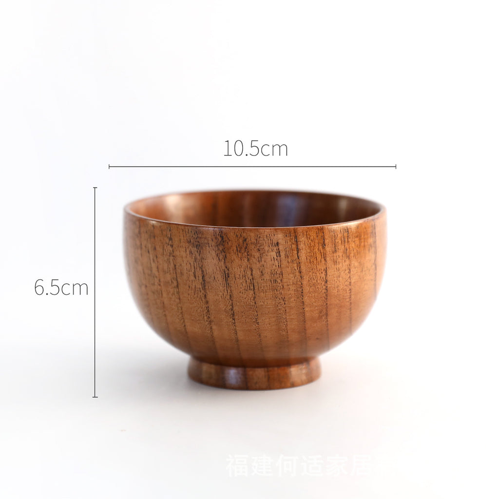Japanese Style Wooden Bowl