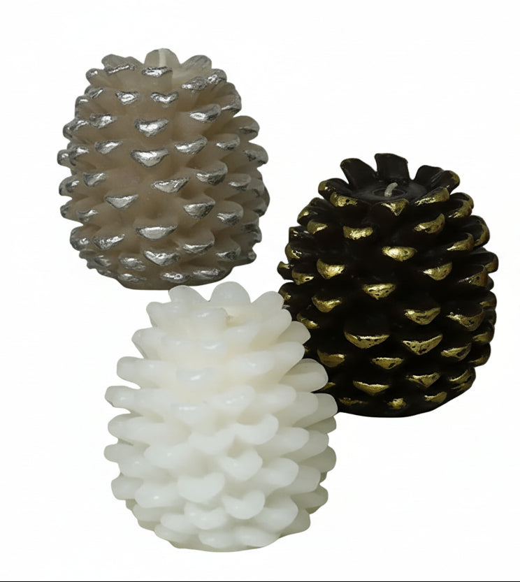 Pinecone Decoration Candle
