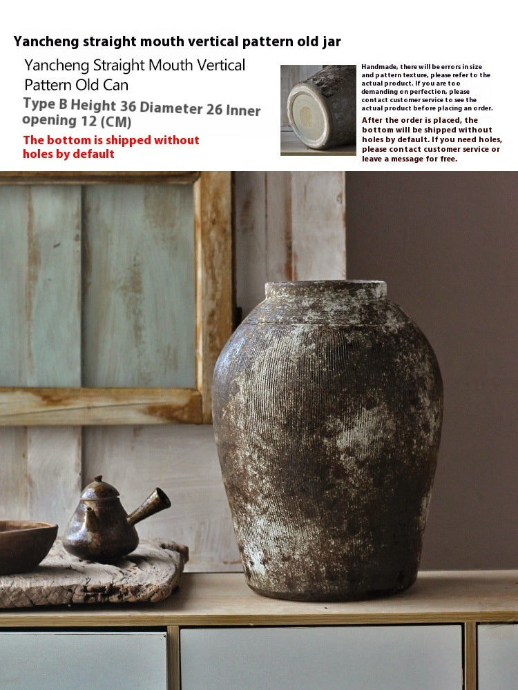Handmade Coarse Pottery Vase