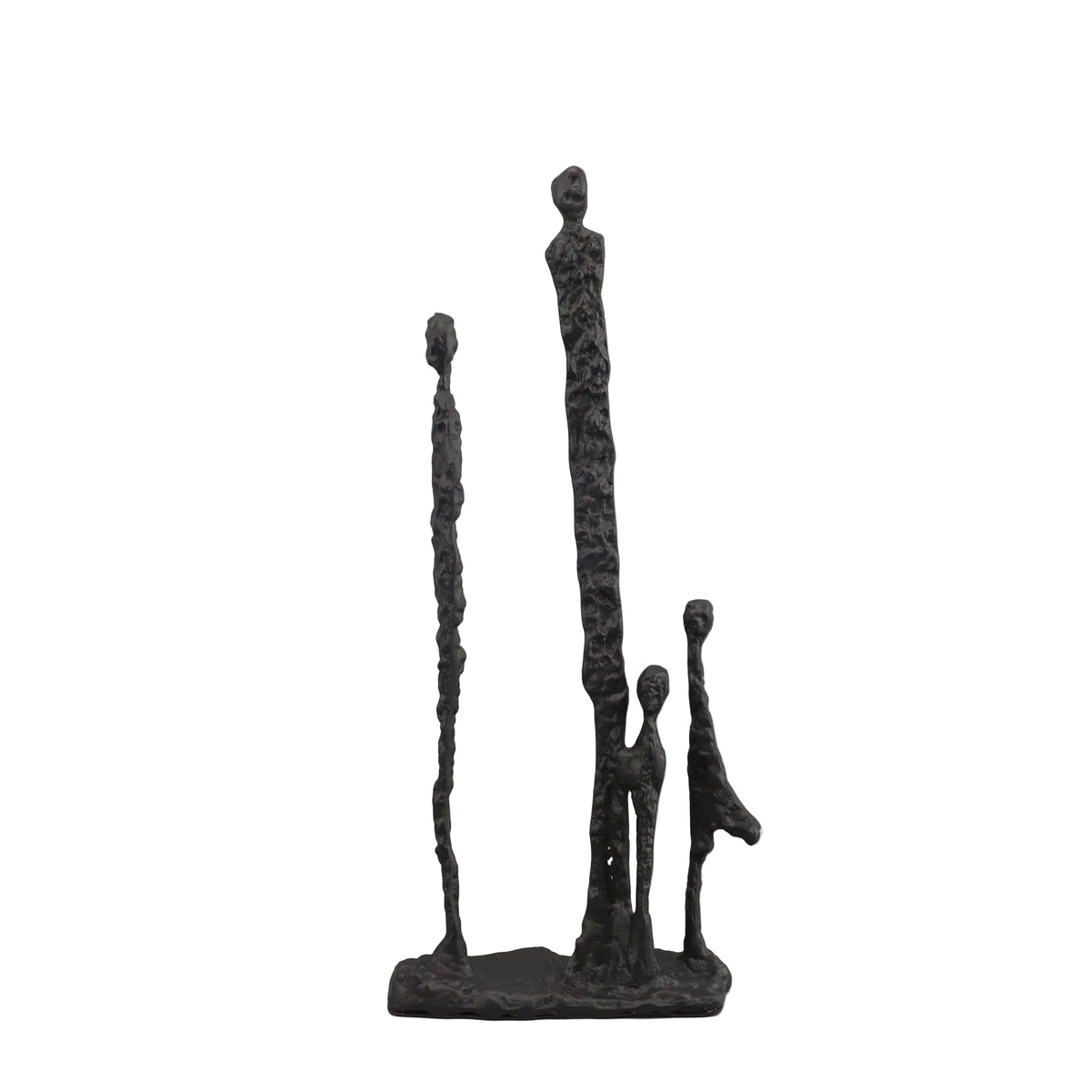 Black Cast Iron Man Ornament
