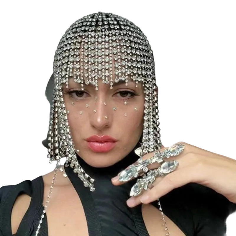 Wind Length Fringed Headwear