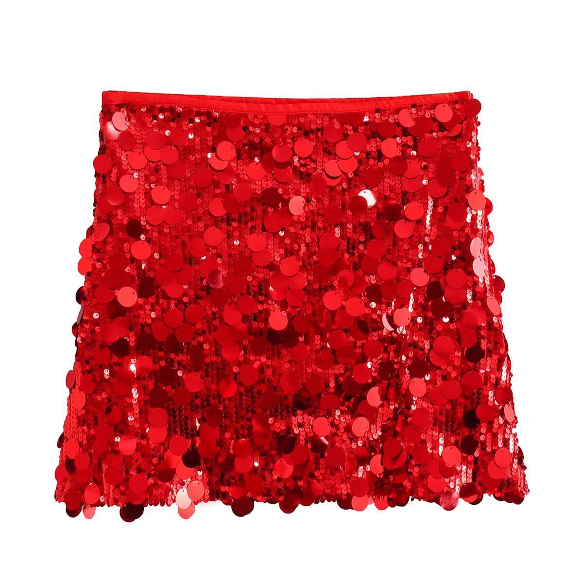 Sequin Mini Skirt