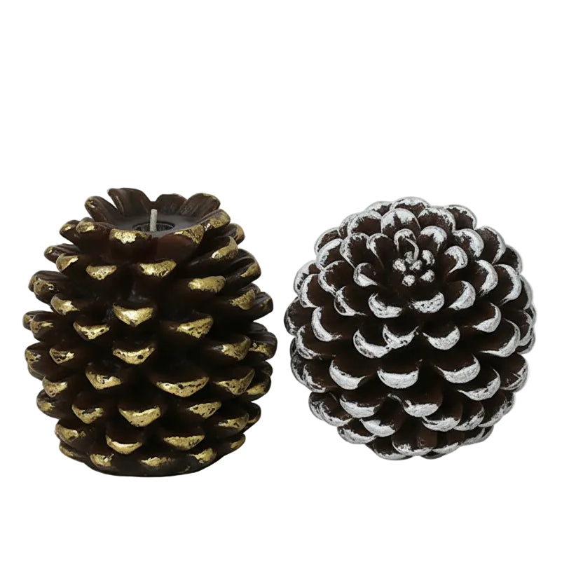 Pinecone Decoration Candle
