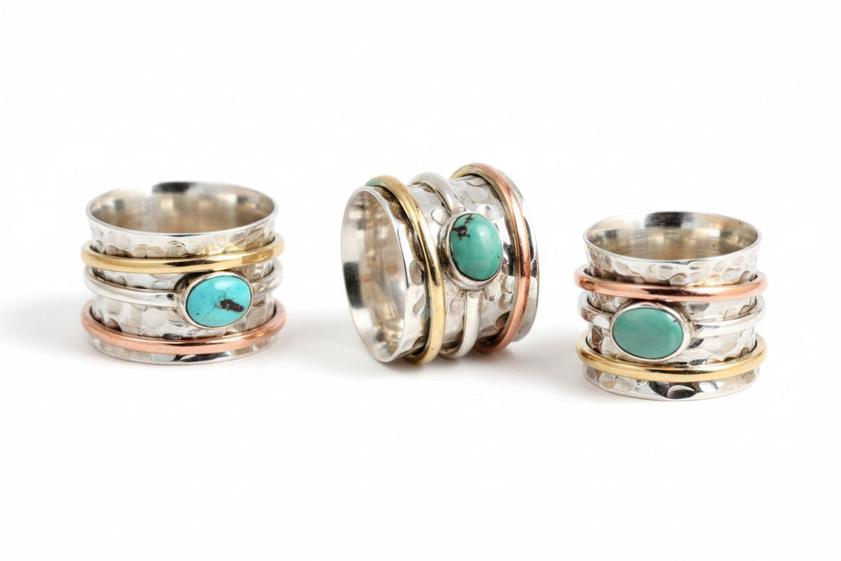 Vintage Turquoise Plated Ring