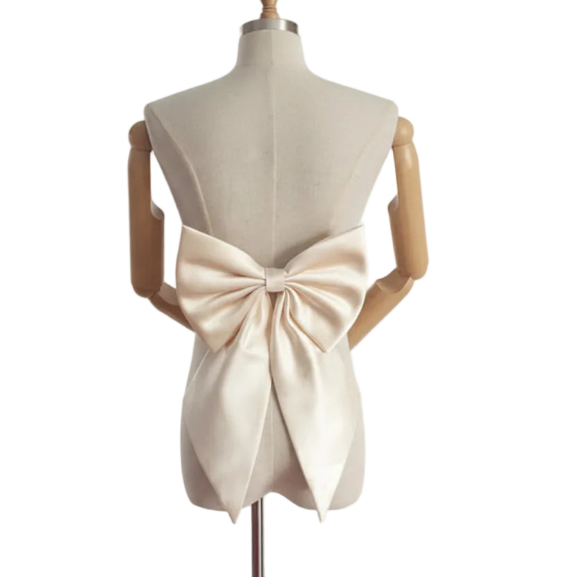 Wedding Dress Bowknot