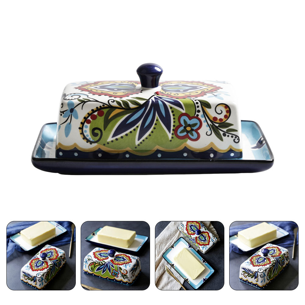 Pottery Butter Dish