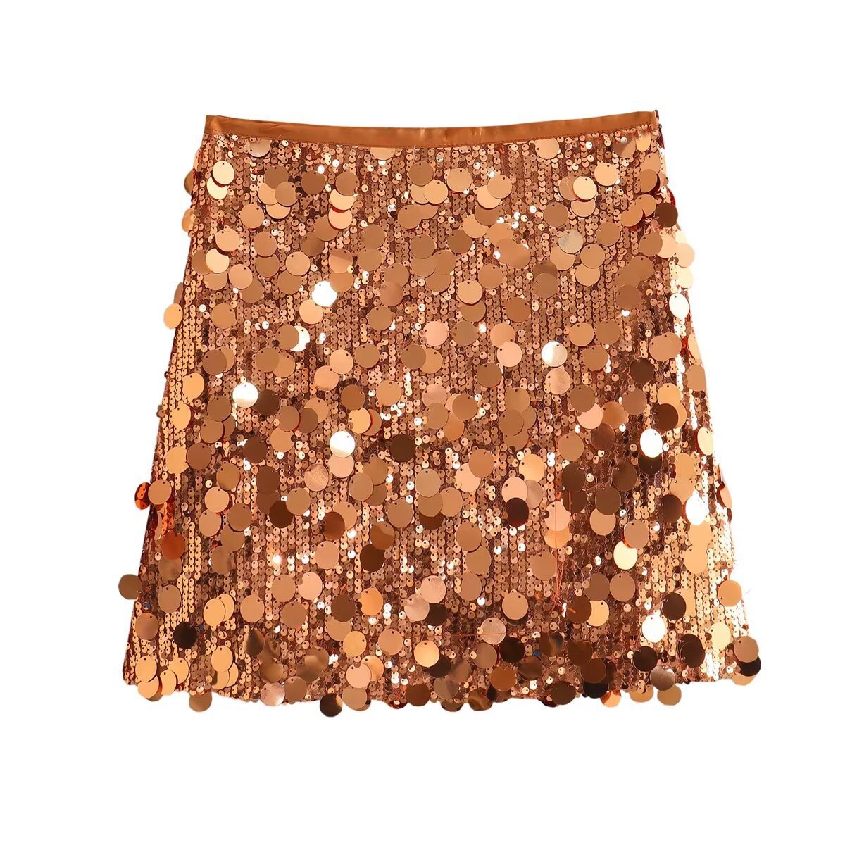 Sequin Mini Skirt