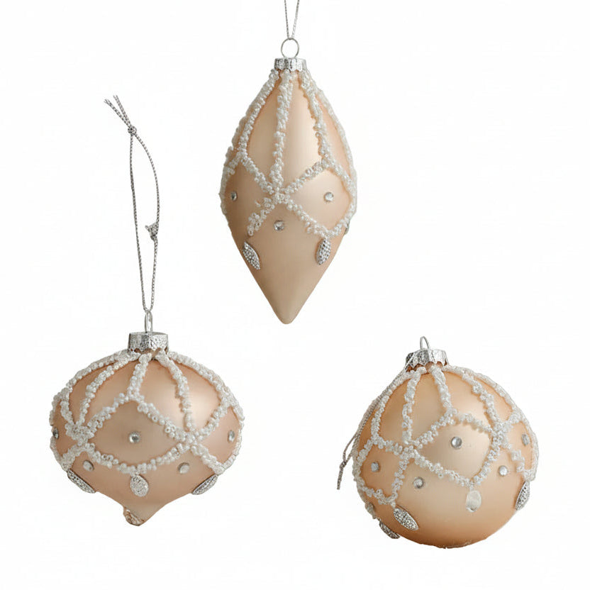 Glass Christmas Tree Baubles