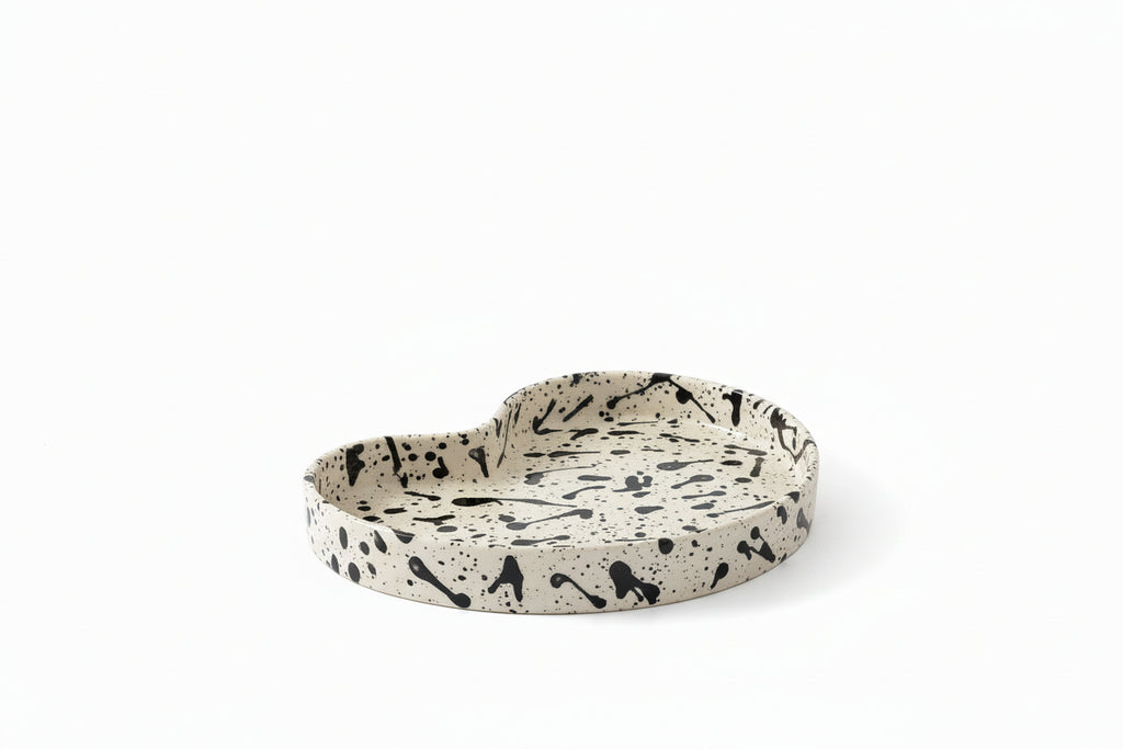 Ceramic Ink Splash Plate