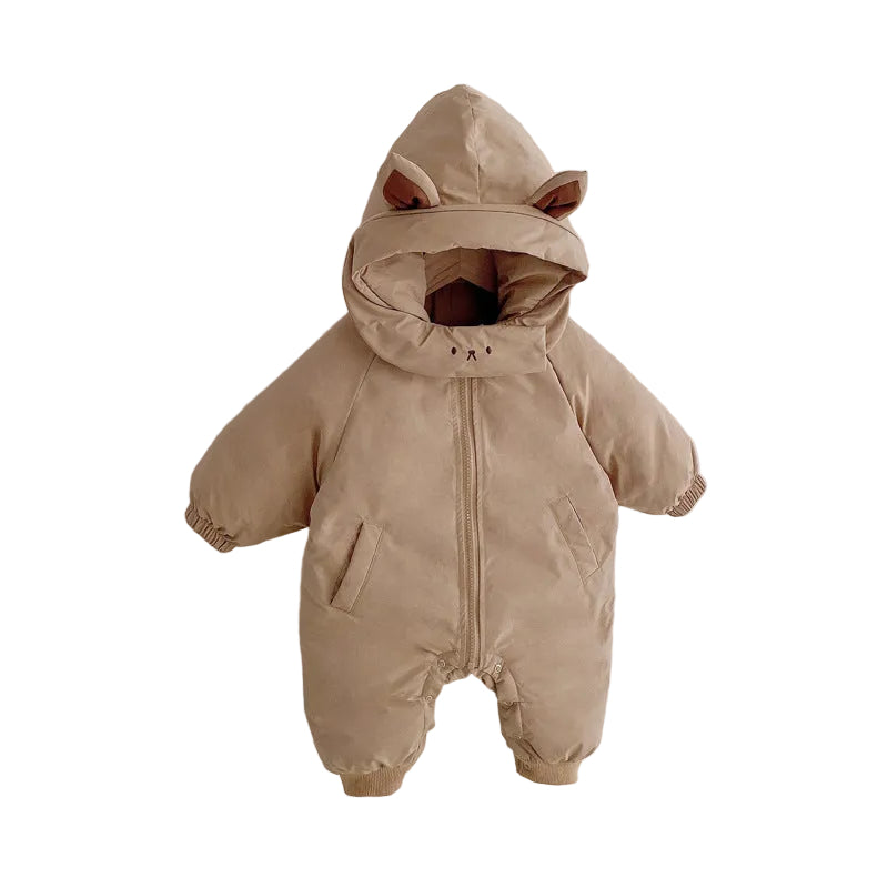 Baby Jumpsuit Baby Thick Winter Clothes
