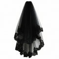 Short Lace Veil
