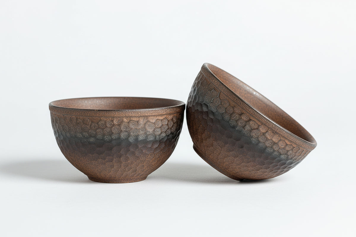 Japanese Vintage Handmade Ceramic Tea Cups