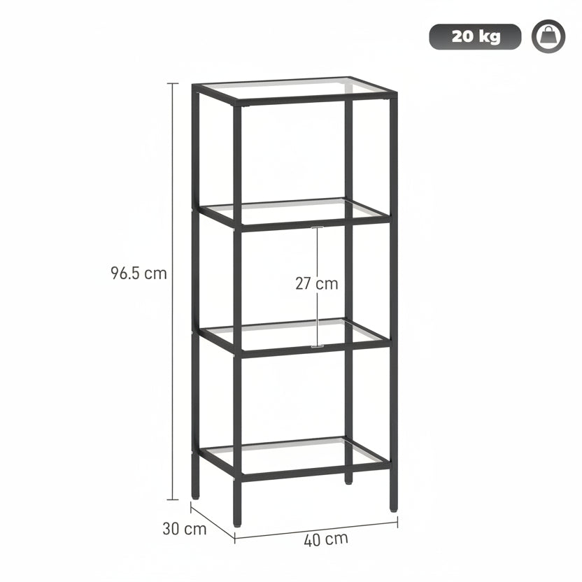4-Tier Shelving Unit